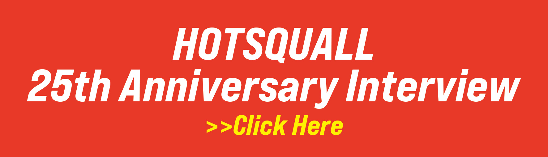 HOTSQUALL 25周年インタビュー